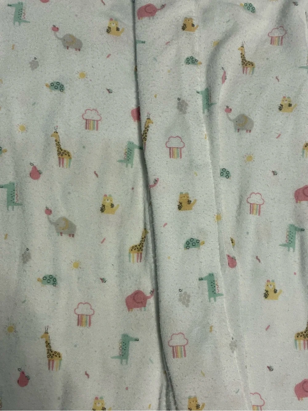 Magnetic Me 0-3M Modal Magnetic Footie Pajamas Animal Print